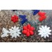 Клеевые элементы из атласа AC0108U Craftime, 20 шт.